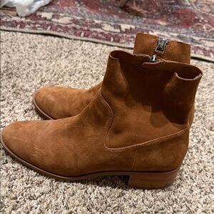 Caslon Women's Brown Suede Ankle Boots
